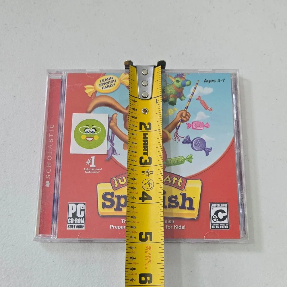 JumpStart Spanish PC CD-ROM Scholastic Educational Software Ages 4-7 Learning